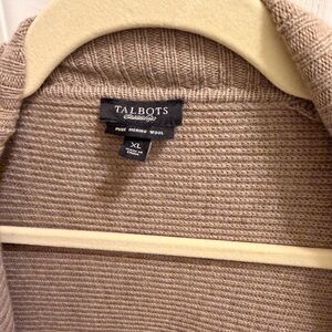 Talbots Merino Wool Sweater - Light Brown
